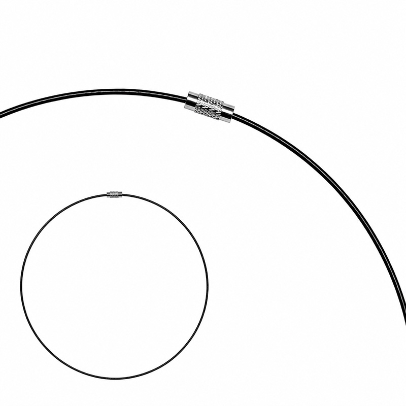 Tour de cou cable gaine 25 pces