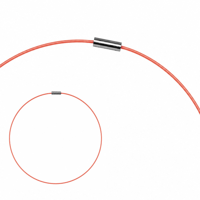 Tour de cou cable gaine 25 pces