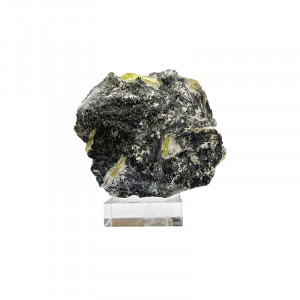 Chrysobéryl sur taramite - Madagascar - Pièce unique - CHRBM260