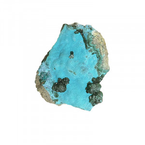 Chrysocolle et Malachite - Congo - Pièce unique - CHRMA75