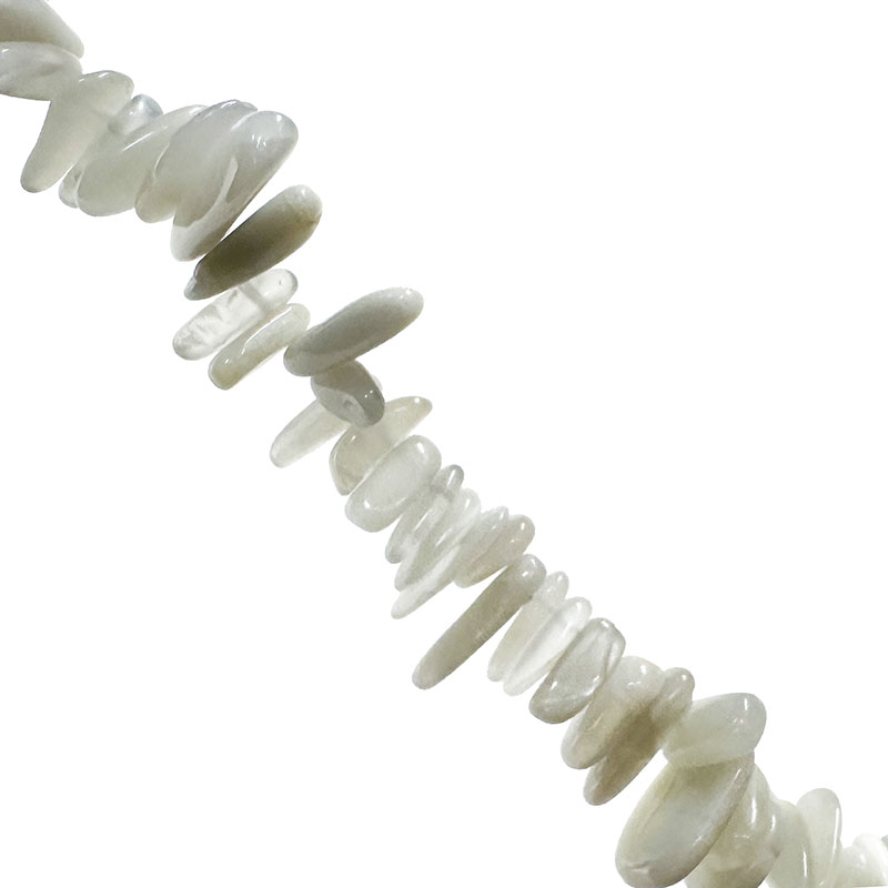 Collier barrettes - Pierre de lune