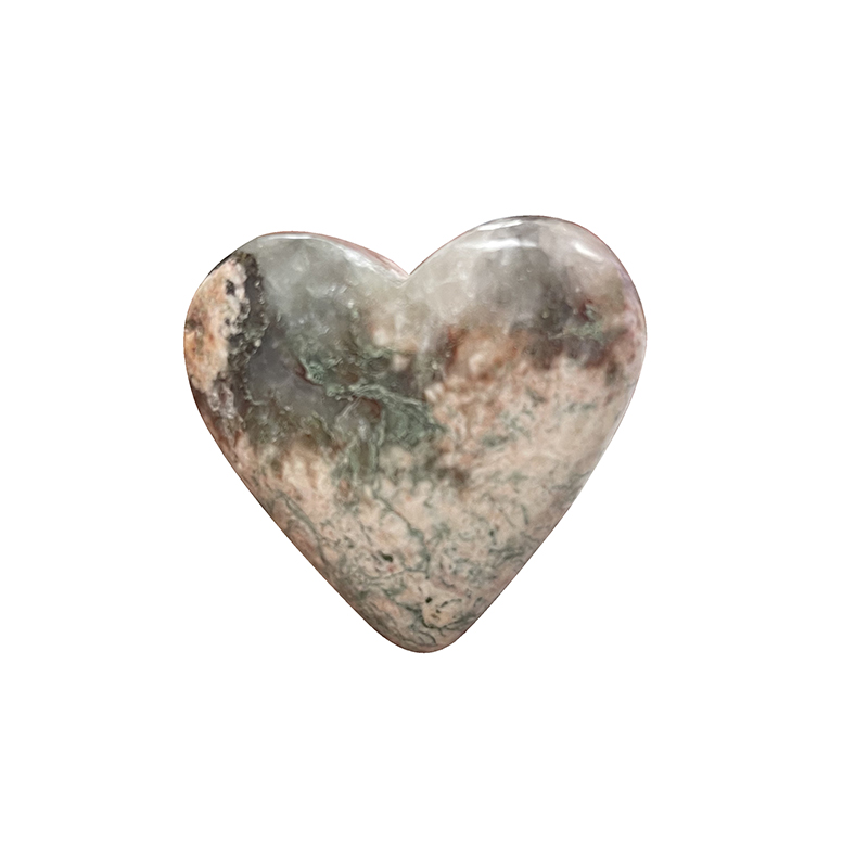 Cœur - Agate mousse - La pièce