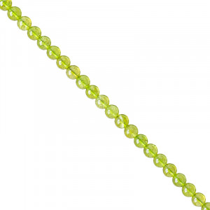 Collier Perles Péridot