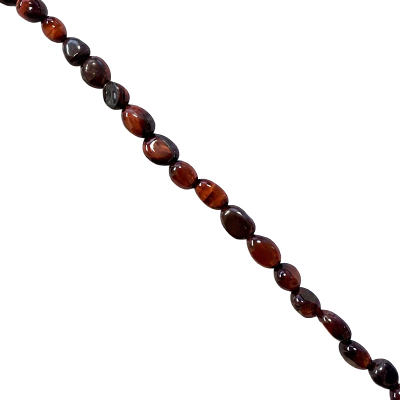 Collier oeil de taureau grains