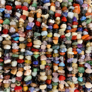 Collier Multicolore Baroque – 85 cm – Lot de 10 pièces