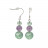 Boucles d'oreilles en Argent 925 – Différentes matières – Lot de 3 paires
