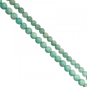 FIL - Amazonite - 6 ou 8 mm - La pièce