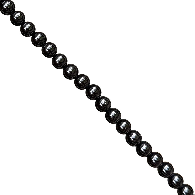 FIL 6 ou 8 MM - 38 CM - Onyx Noir