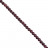 FIL 6 ou 8 MM - 39 CM - Bois de Palissandre Violette