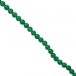 Fil - Agate teintée verte - La pièce