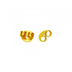 Poussettes plaqué or 3 microns - 10 paires