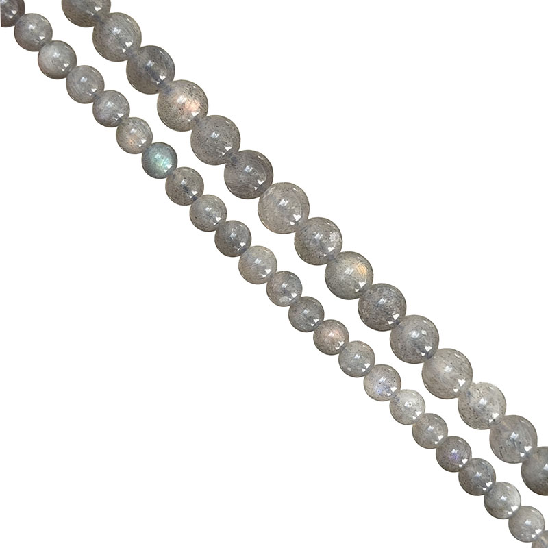 FIL 6 ou 8 MM – 38 CM – Labradorite - La pièce