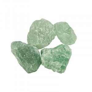 Fluorite verte extra pierre brute en provenance de Chine - Le kilo - 3 à 5 cm