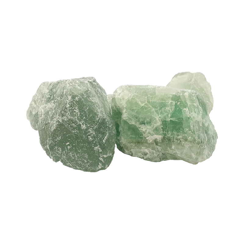 Fluorite verte extra pierre brute en provenance de Chine - Le kilo - 3 à 5 cm