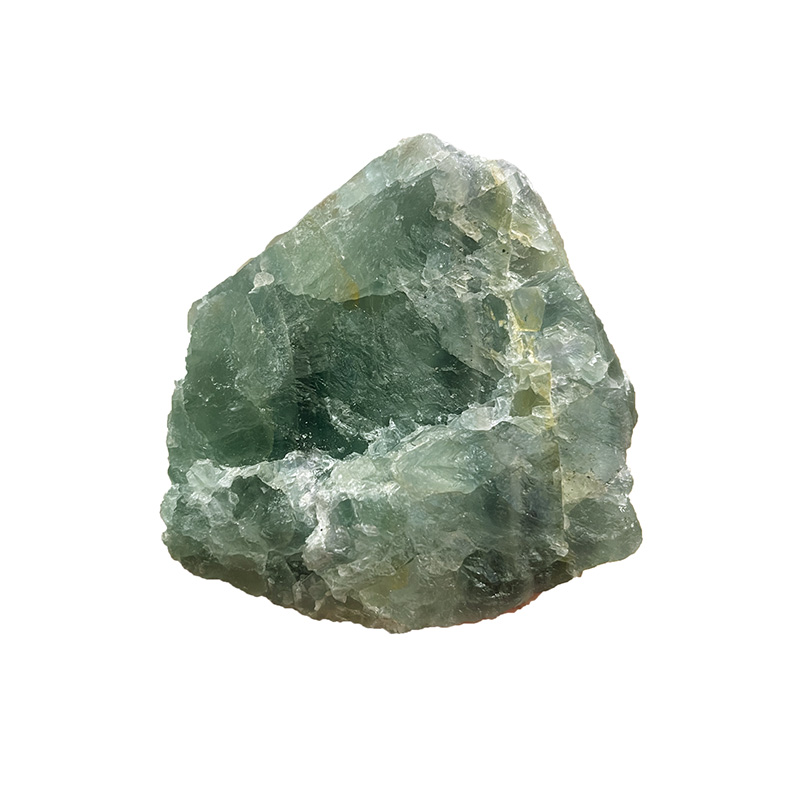 Fluorite verte violette brute - France - Le kg - 3 à 8 cm