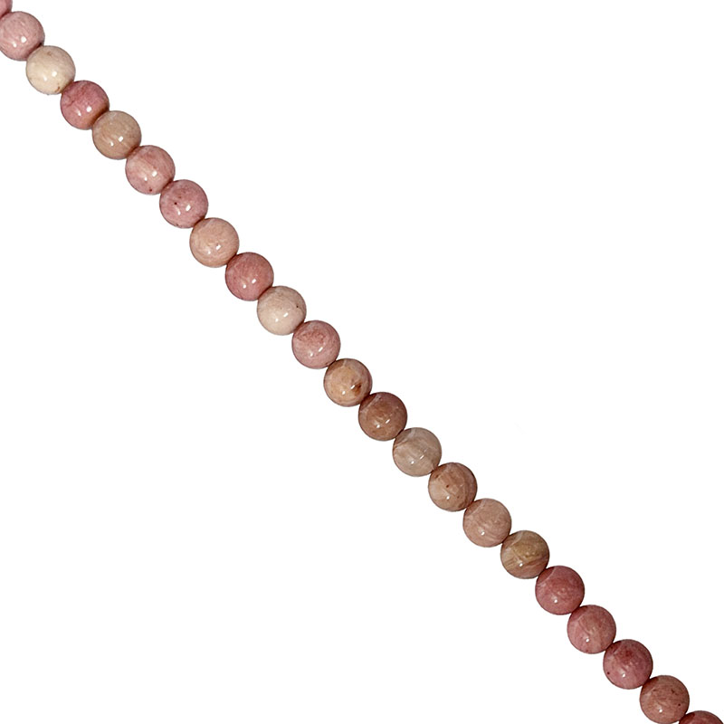 FIL - Rhodonite - 6 ou 8 mm - La pièce