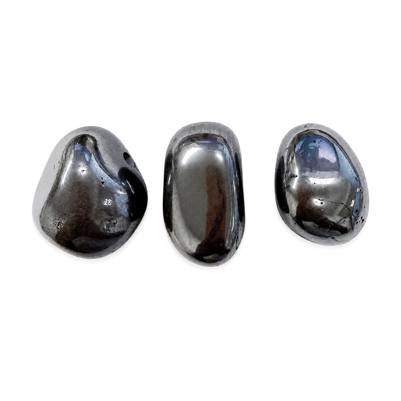 Pendentif percé hématite lot de 3