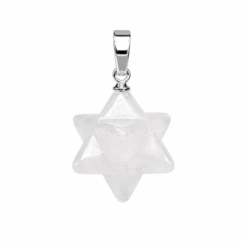Pendentif mercaba différentes matières