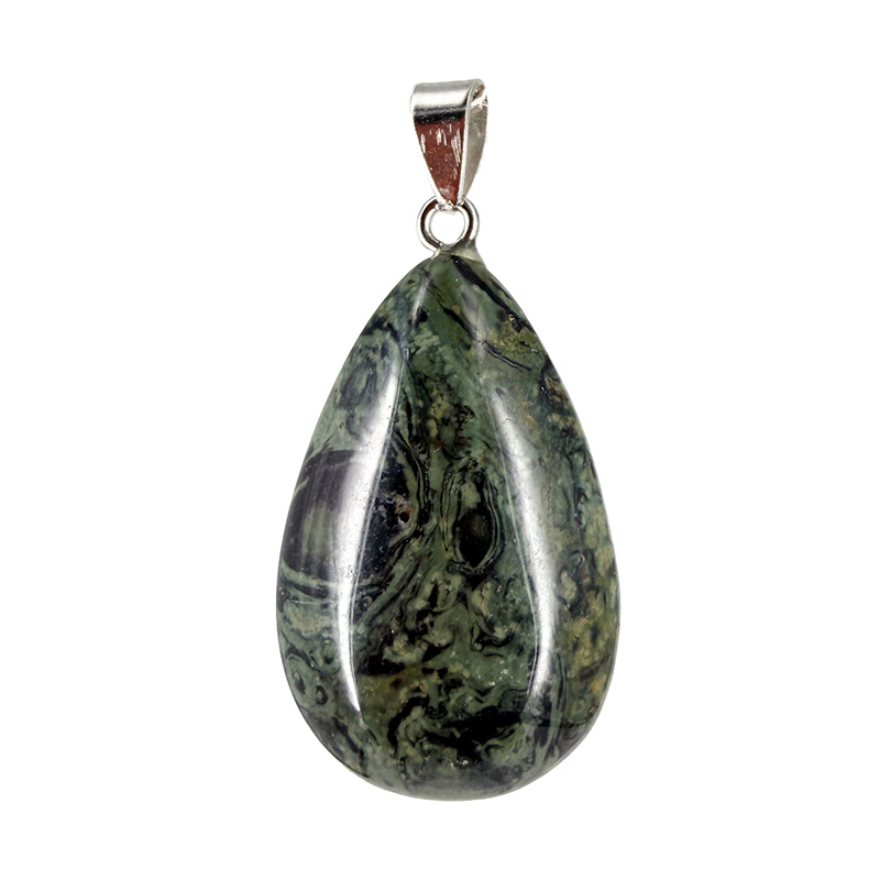 Pendentif Goutte Montage Bronze - 4 pièces