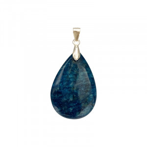 Pendentif goutte Apatite - argent 0.925