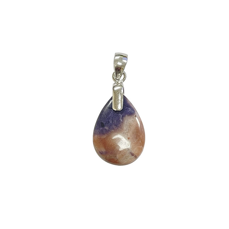 Pendentif Tiffany stone - goutte - Argent 0.925 rhodié