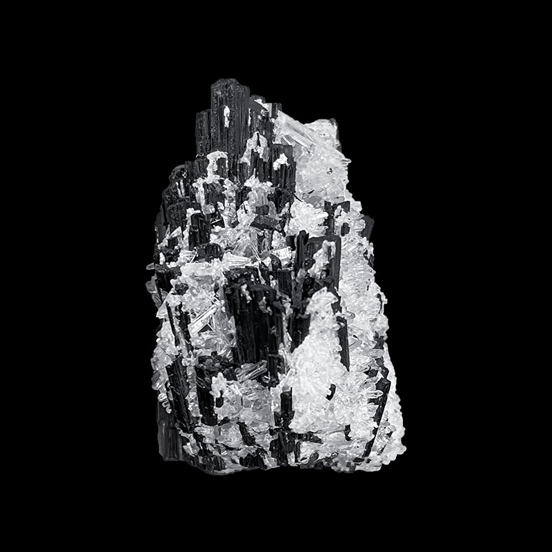 Association d'Hubnérite et Quartz - Pérou - Pièce unique - HUB140
