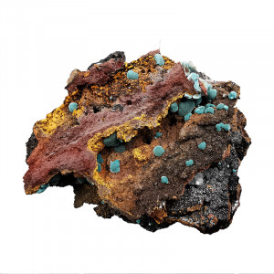 Rosasite - Mexique - Pièce unique - 202012-01S