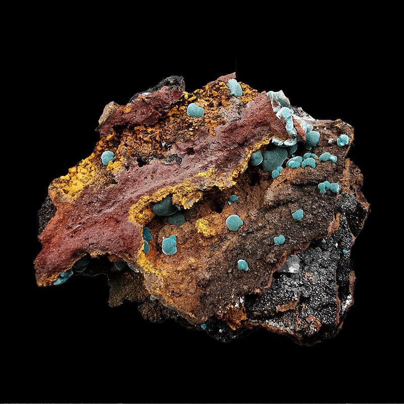Rosasite - Mexique - Pièce unique - 202012-01S