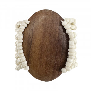 Lot de 6 bracelet bois