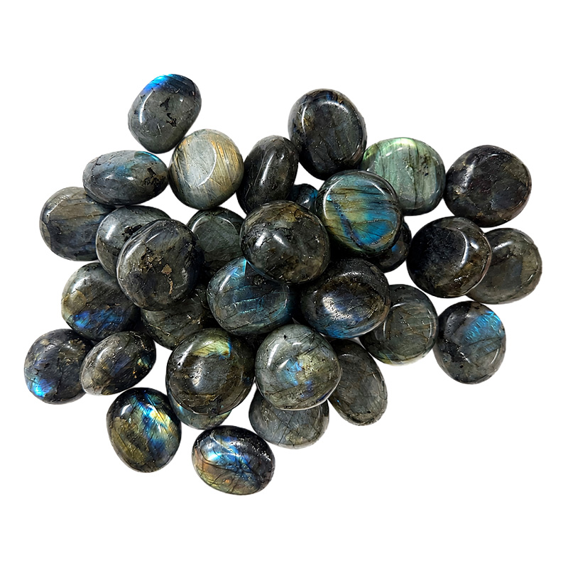 Labradorite galet - Madagascar - Sachet de env. 1 kg
