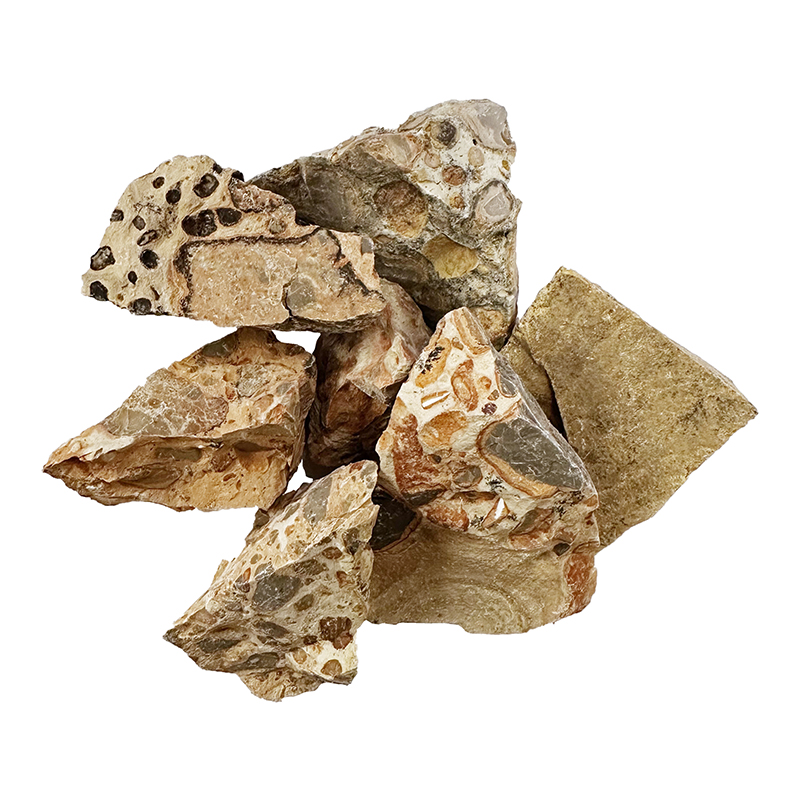 Leopardite brut du Pérou - Le kg - 3 à 5 cm