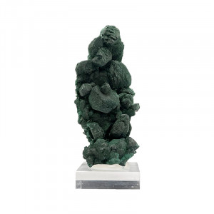 Pseudomorphose d'Azurite en Malachite - Mexique - Pièce unique - MALPM120