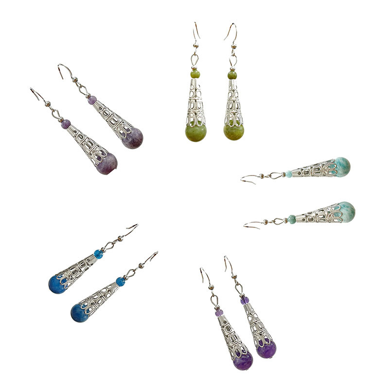 Boucles d'oreilles ethnique - la paire