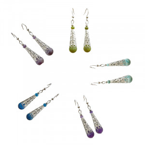 Boucles d'oreilles ethnique - la paire