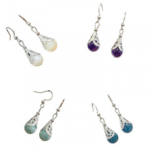 Boucles d'oreilles ethnique - la paire