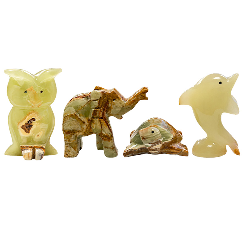 Animaux onyx 10 cm 3 Pcs