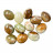 Oeufs onyx - lot de 12 pièces