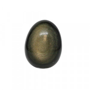 Oeuf Obsidienne dorée