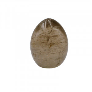 Oeuf Quartz fumé - Brésil - la pièce