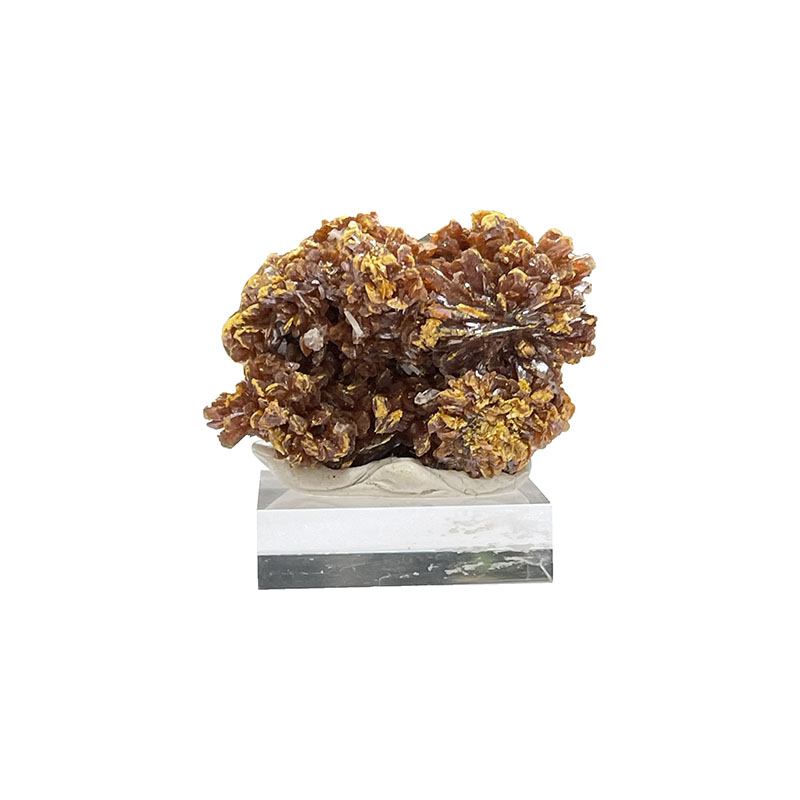 Orpiment Quartz et Pyrite - Pérou - Pièce unique - ORPQP60
