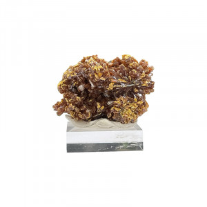 Orpiment Quartz et Pyrite - Pérou - Pièce unique - ORPQP60