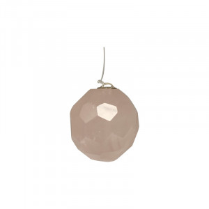 Pendule sphere Quartz Rose facetté