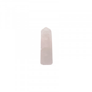 Pointe Quartz rose repolie - La pièce - Tailles et forme variées