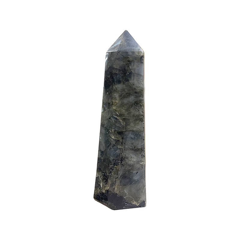 Prisme pointe polie - Labradorite - Madagascar - La pièce