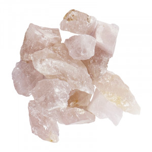 Quartz Rose brut en provenance de Madagascar - Le kg