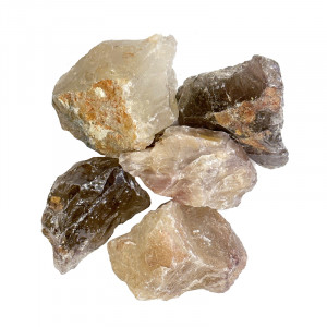 Quartz rutile brut du Brésil - Le kg - 3 à 7 cm