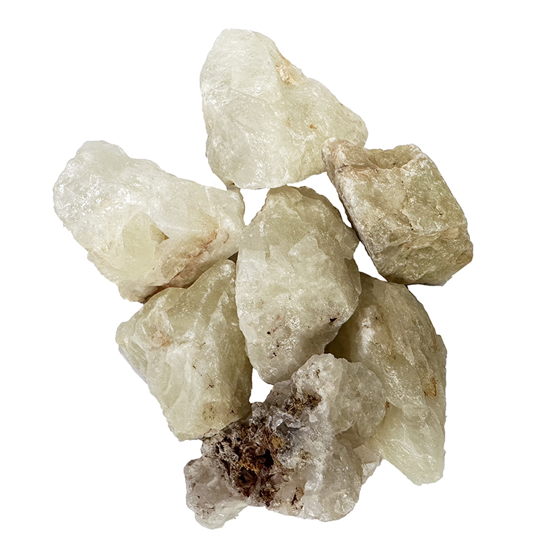Quartz soufre Bahia brut du Bresil - Le kilo - 3 à 5 cm