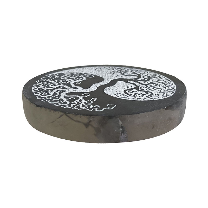 Disque Sélénite Ying Yang - Maroc - la pièce