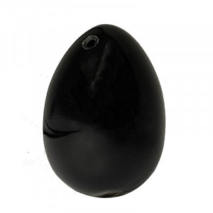 Oeuf Yoni en Obsidienne noire