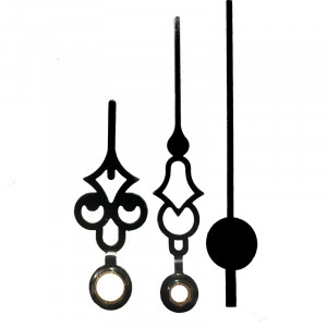 Aiguilles aluminium noires ou dorées les 50